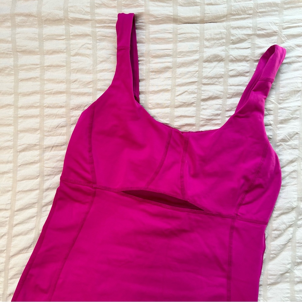Lululemon Deep Breath Tank Raspberry Glo Light | Size 4